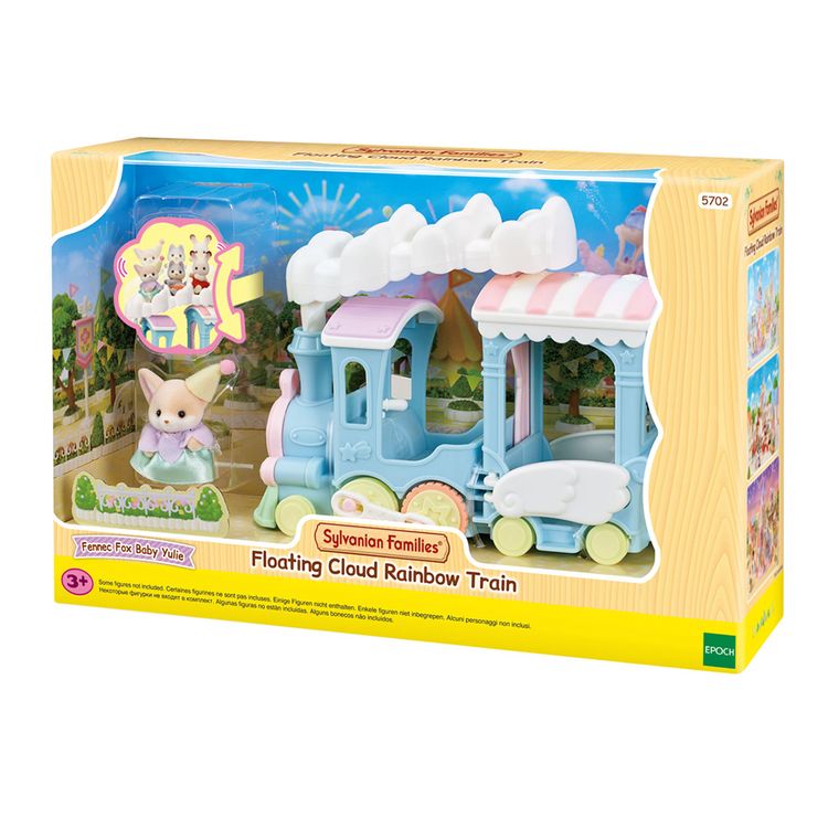 Tren Arcoíris de las Nubes Sylvanian