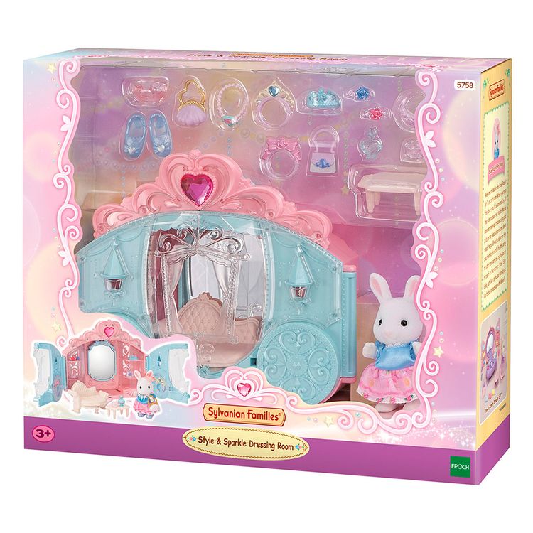 Vestidor Conejo Estilo Brillo Sylvanian