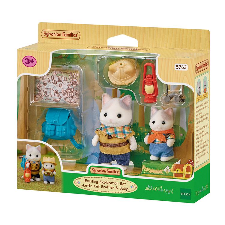 Set Hermanos Gato Sylvanian Exploradores