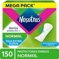 Protectores Diarios Nosotras Normal 150un