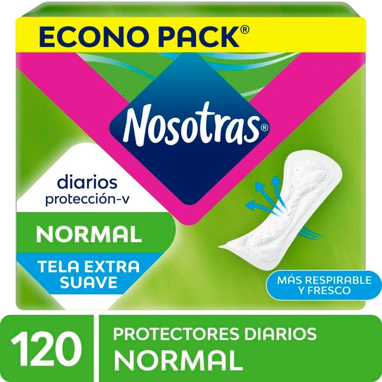 Protectores Diarios Nosotras Normal 120un