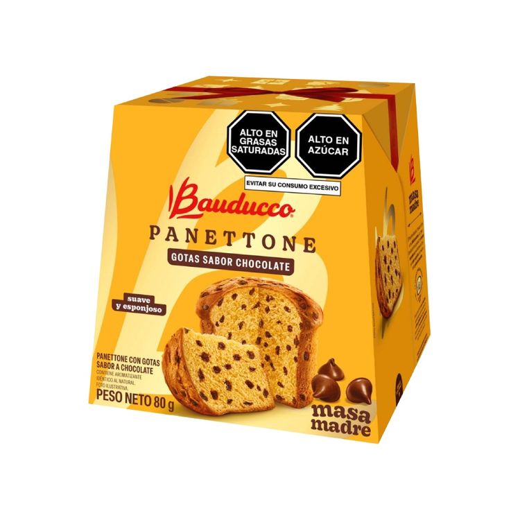 Mini Panetón Bauducco Chocolate 80g