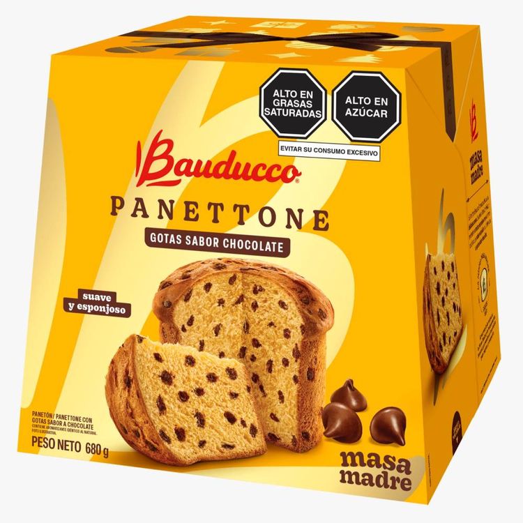 Panetón Bauducco Chocolate Caja 680g