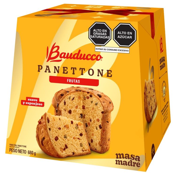 Panetón Bauducco Frutos Caja 680g