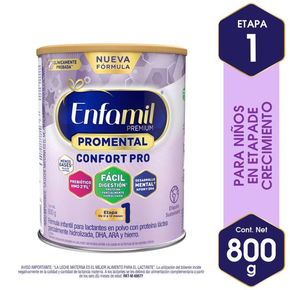 Fórmula Infantil Enfamil Promental Confort Etapa 1 800g