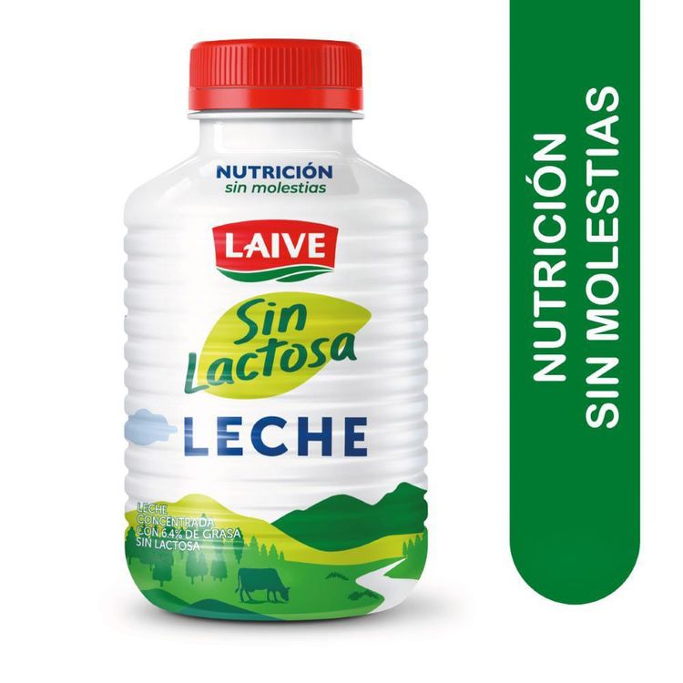 Leche Concentrada Sin Lactosa Laive Botella 400g