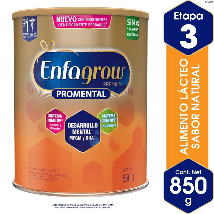 Alimento Lácteo Enfagrow Premium Promental Natural 850g