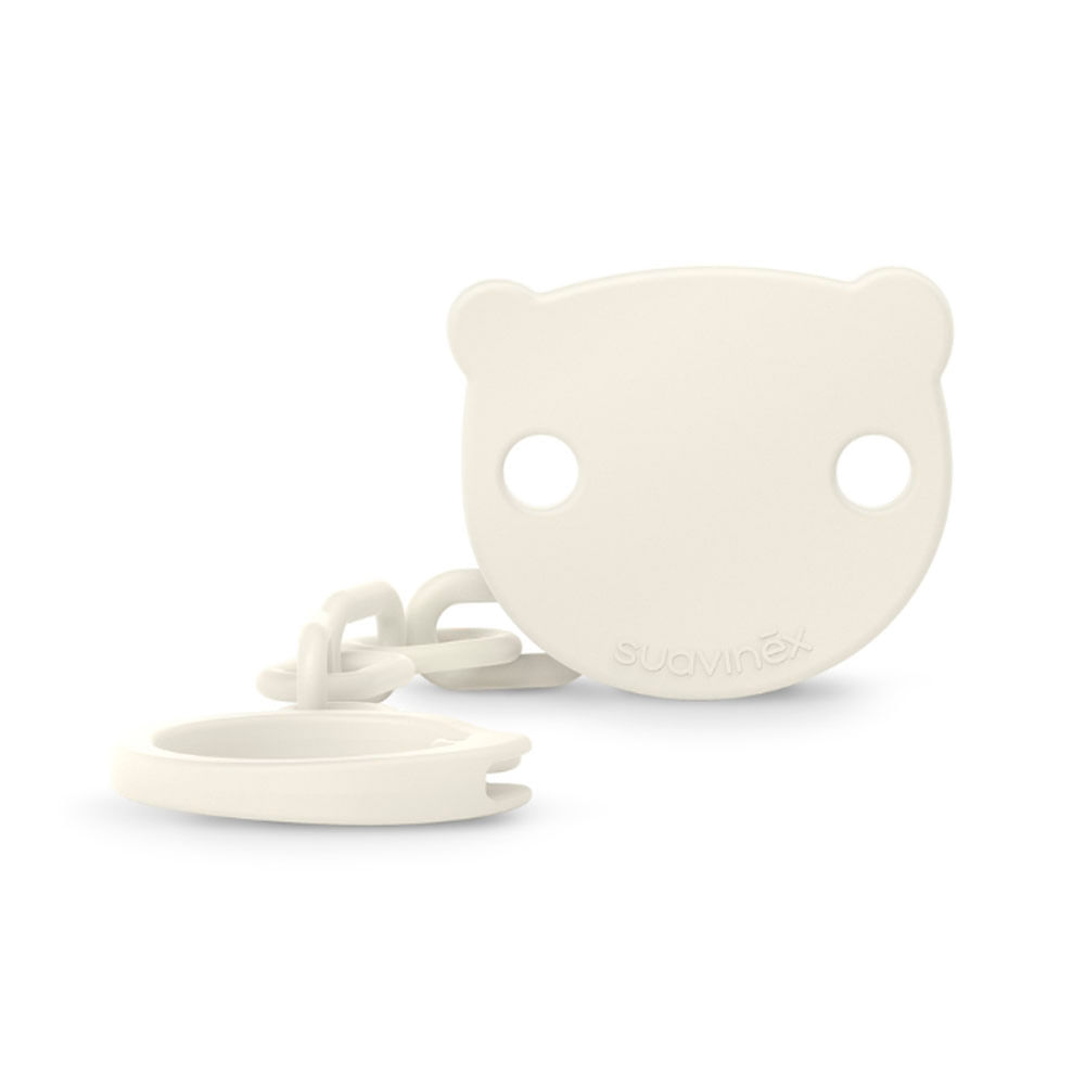 Sujetador chupón Oso Beige Suavinex