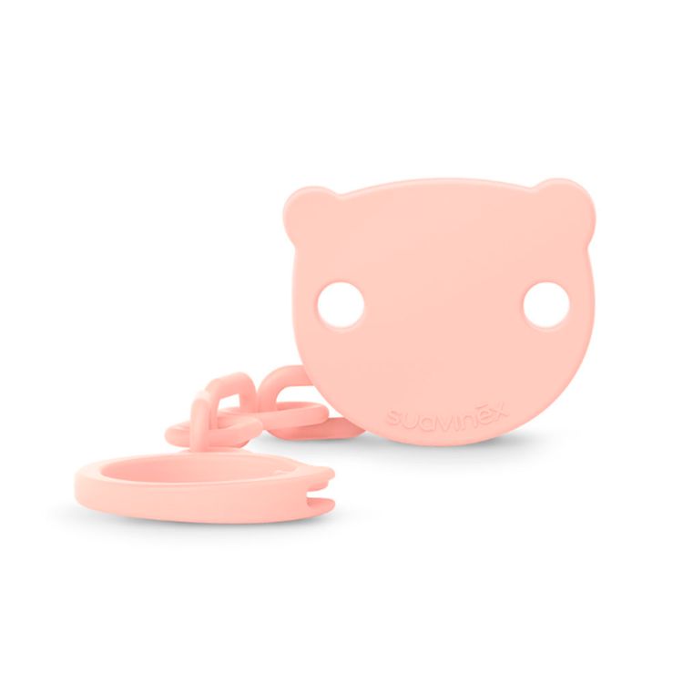 Sujetador chupón Oso Rosado Suavinex Sujetador chupón Oso Rosado Suavinex