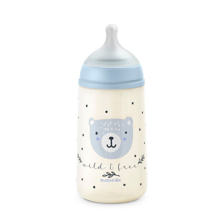 Biberón Anticólico Wild Blue Flujo (M) 270 ml Biberón Anticólico Wild Blue Flujo (M) 270 ml