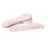 Set Cepillo Peine Birdies Rosa Suavinex