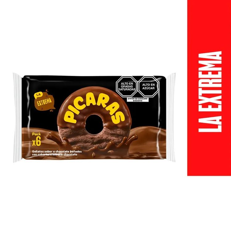 Sixpack Galleta Pícaras La Extrema 38g