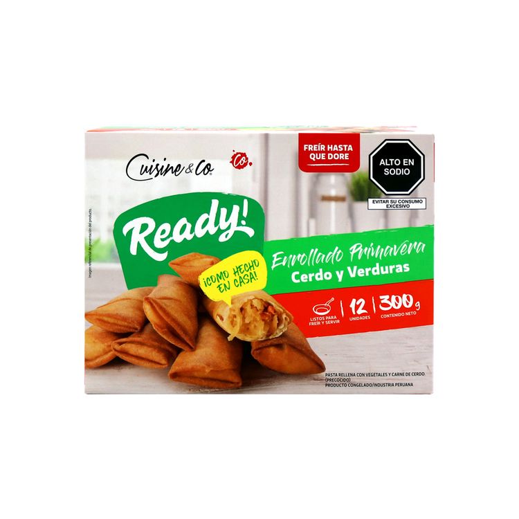 Enrollado Primavera Cuisine & Co Cerdo y Verduras 300g