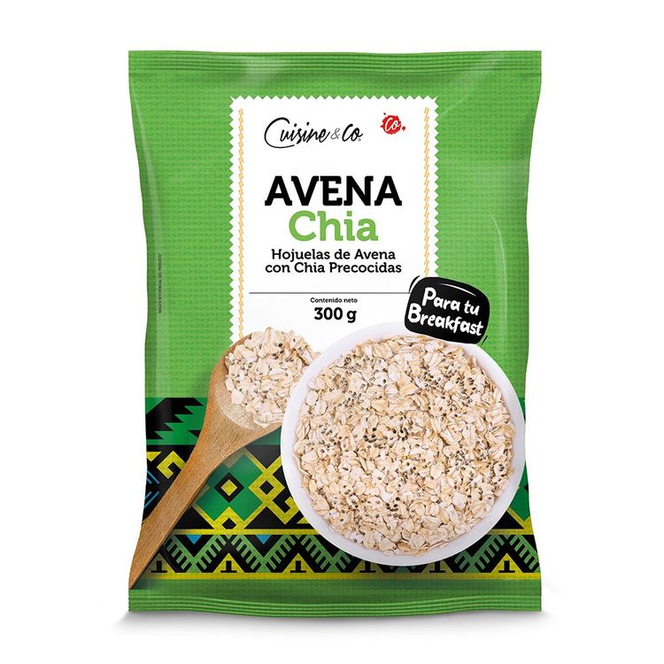 Avena con Chía Cuisine & Co 300g