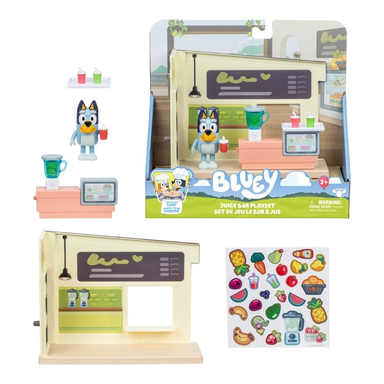Set de Juego Bluey Bar de Jugos