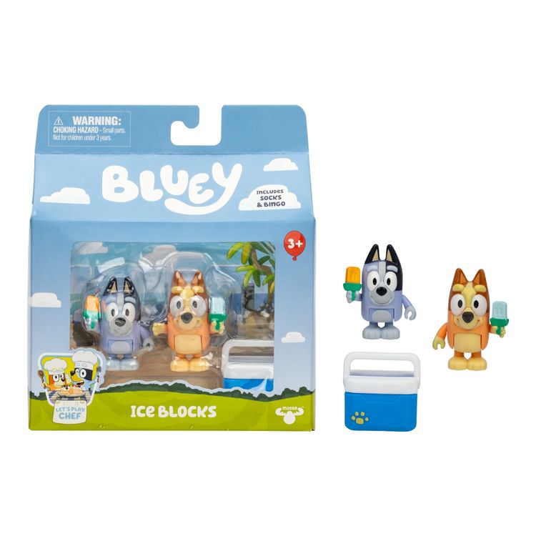 Pack x2 Figuras Bluey Pack x2 Figuras Bluey