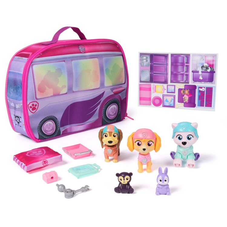 Set Escuche Camper Paw Patrol con Accesorios