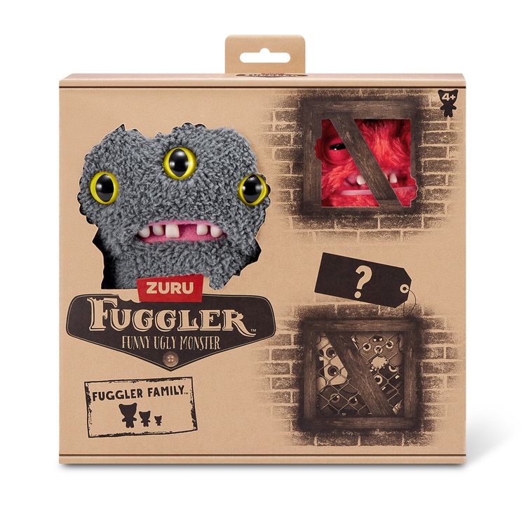 Pack x3 Peluches Fuggler Familia