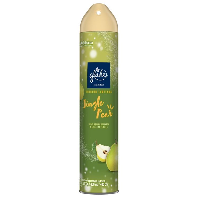 Ambientador en Aerosol Glade Jingle Pear 400ml