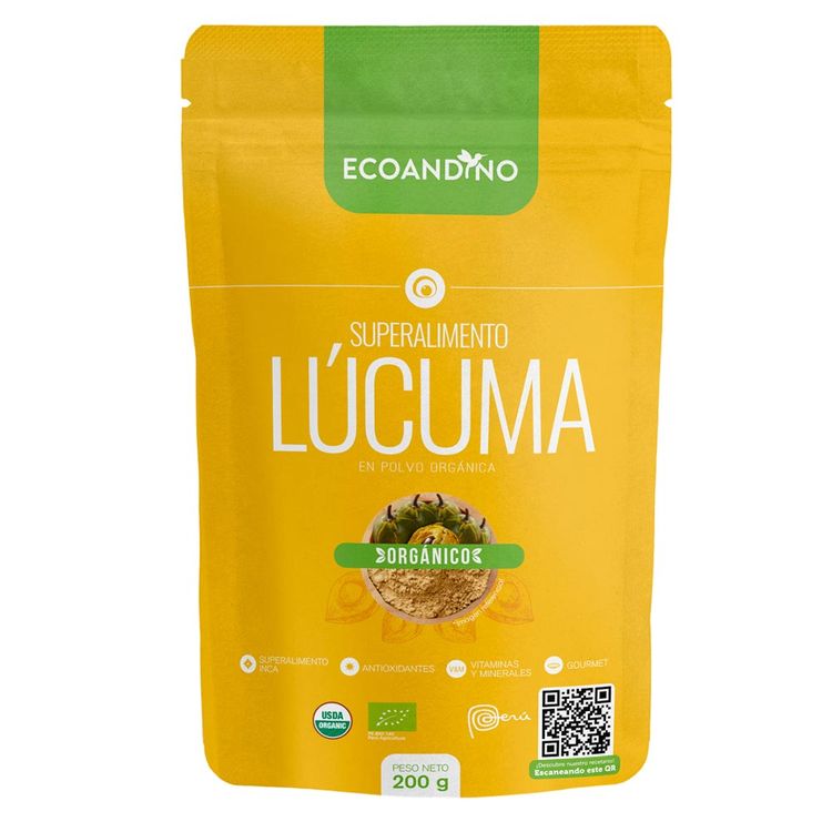 Lúcuma en Polvo Ecoandino Orgánico 250g