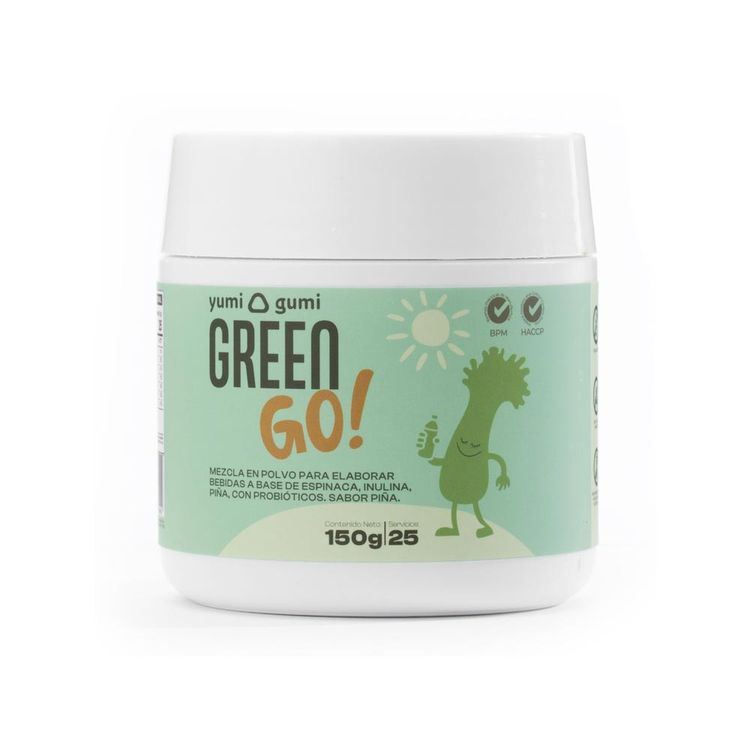Bebida en Polvo Yumi Gumi Green Go 150g