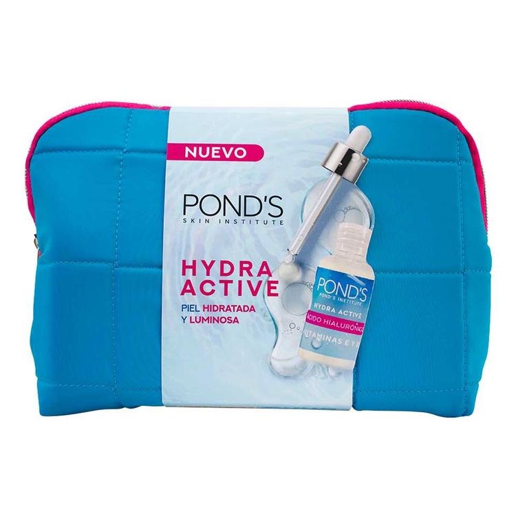 Pack Pond's Hydra Active: Gel + Sérum + Neceser Pack Pond's Hydra Active: Gel + Sérum + Neceser
