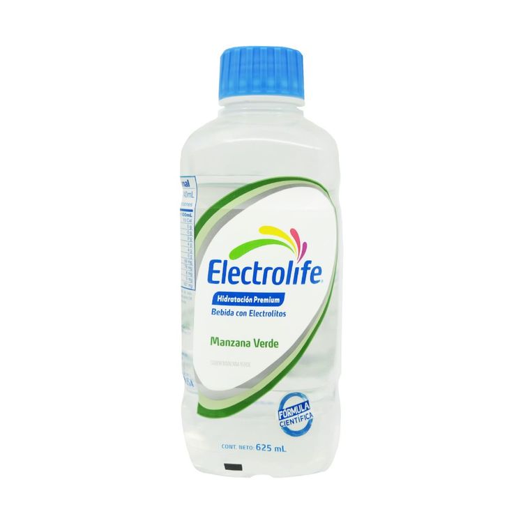 Bebida Hidratante Electrolife Manzana Verde Botella 625ml