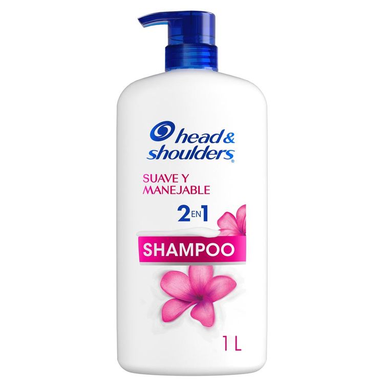 Shampoo 2 en 1 Head & Shoulders Suave y Manejable 1L