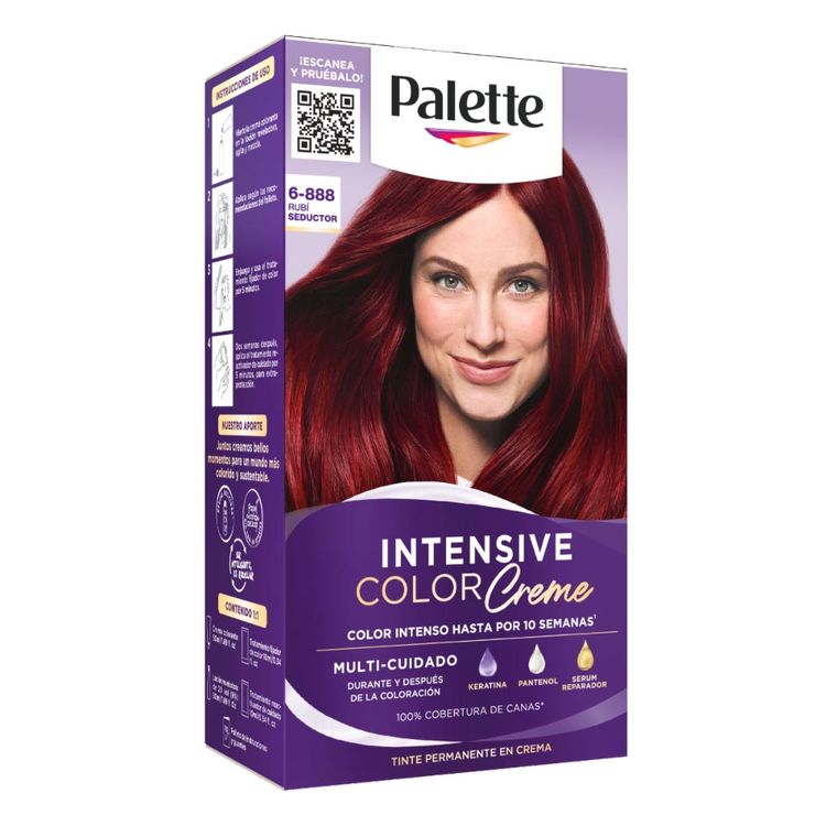Tinte de Cabello Palette Intensive Color Creme 6-888 Rubí Seductor