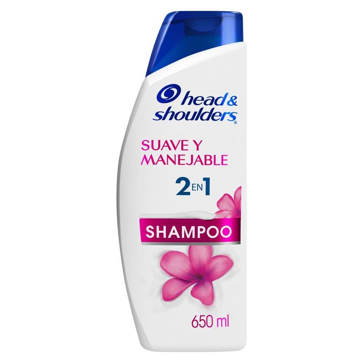 Shampoo 2 en 1 Head & Shoulders Suave y Manejable 650ml