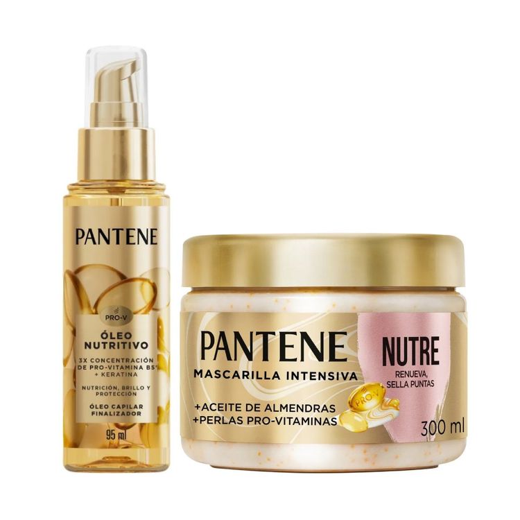 Pack Pantene Pro-V: Mascarilla Nutrición 300ml + Óleo Nutritivo 95ml