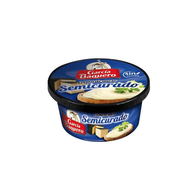 Crema de Queso Semicurado García Baquero 125g