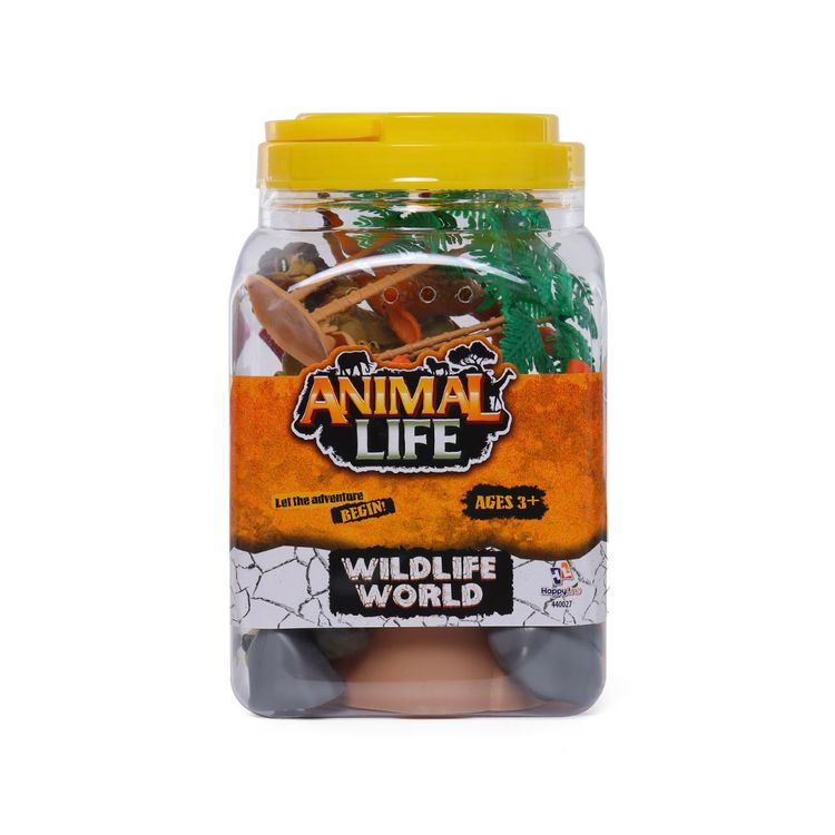 Set Balde Happy Line Animales 22 Piezas