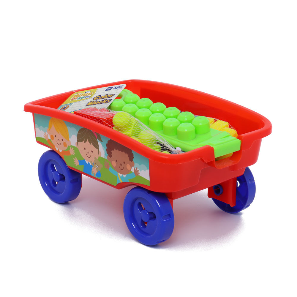 Build Me Up Carro Build Me Up con Bloques 30 Piezas