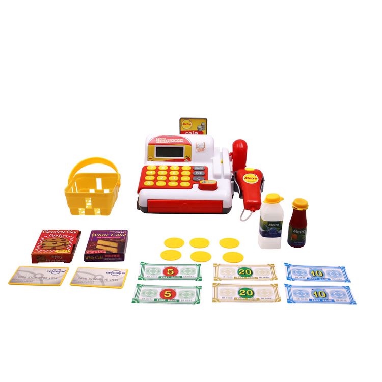 Caja Registradora con Accesorios Metro