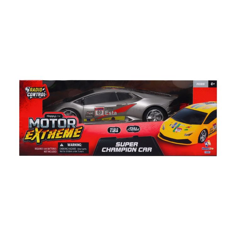 Auto a Control Remoto Motor Extreme Rally Rojo