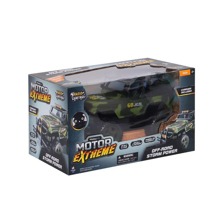 Motor Extreme Camioneta Jeep a Control Remoto 1:12