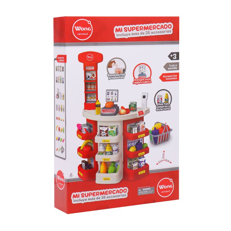 Mi Supermercado Wong 38 Piezas
