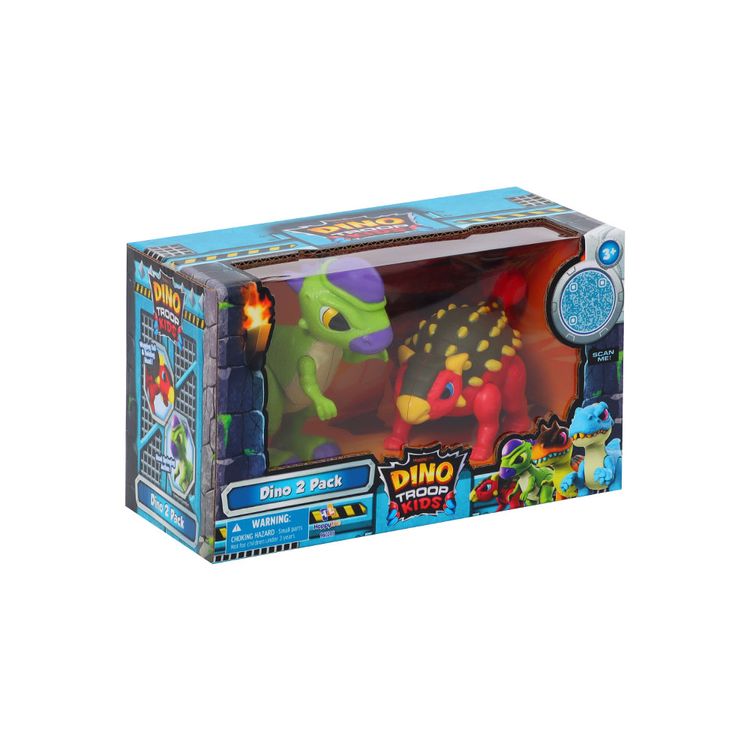 Dinos Happy Line Ankylosaurus & Pachycephalosaurus