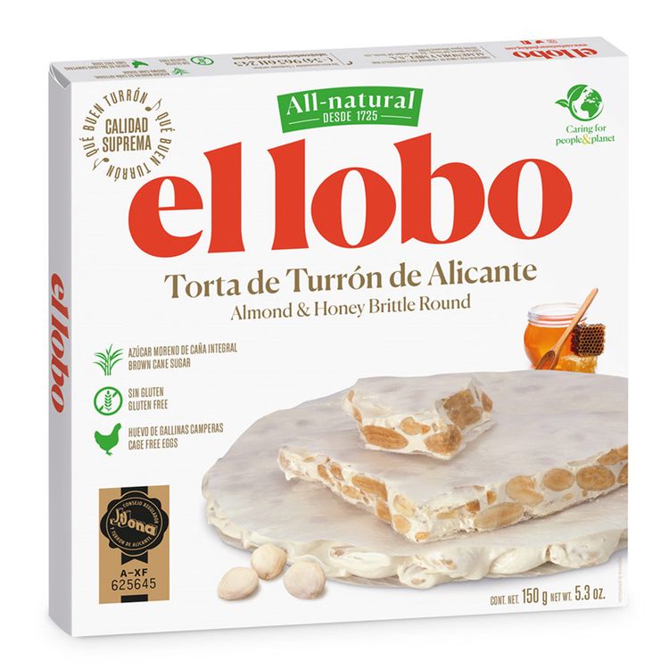 Turrón de Alicante El Lobo 150g