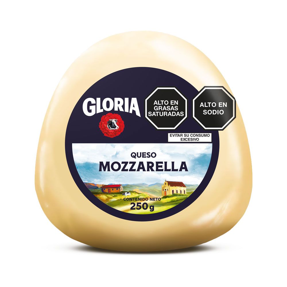 Queso Mozarella Gloria Bola 250g
