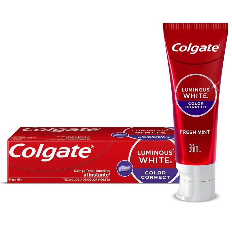 Pasta de Dientes Colgate Luminous White Color Correct 66ml Pasta de Dientes Colgate Luminous White Color Correct 66ml