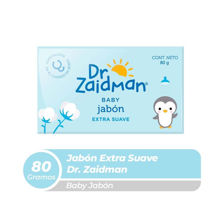 Jabón en Barra Dr Zaidman Extra Suave 80g Jabón en Barra Dr Zaidman Extra Suave 80g