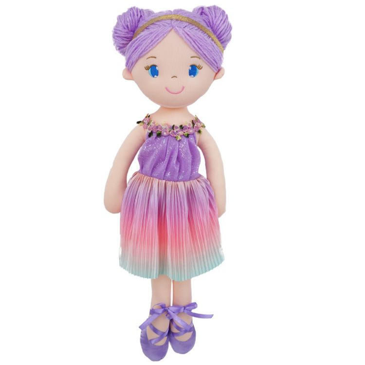 MUÑECA BALERINA C VESTIDO LILA ARCOIRIS MUÑECA BALERINA C VESTIDO LILA ARCOIRIS