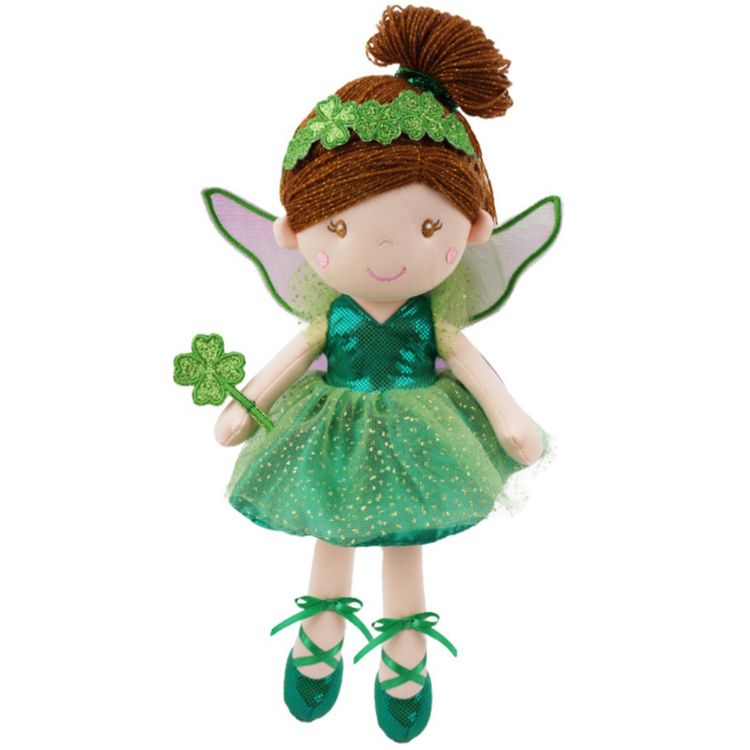 MUÑECA HADA CON VESTIDO VERDE