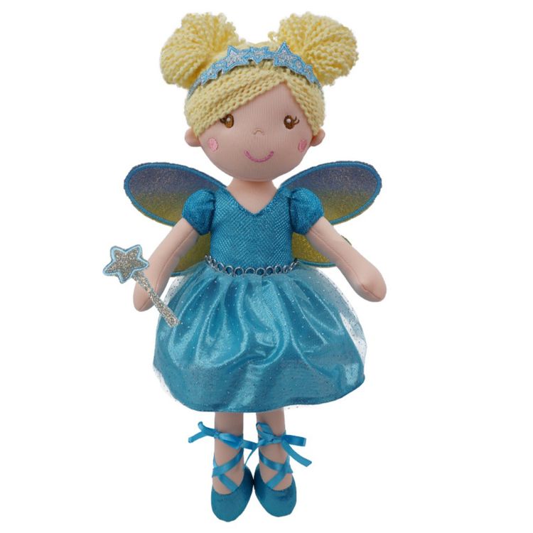MUÑECA HADA CON VESTIDO AZUL