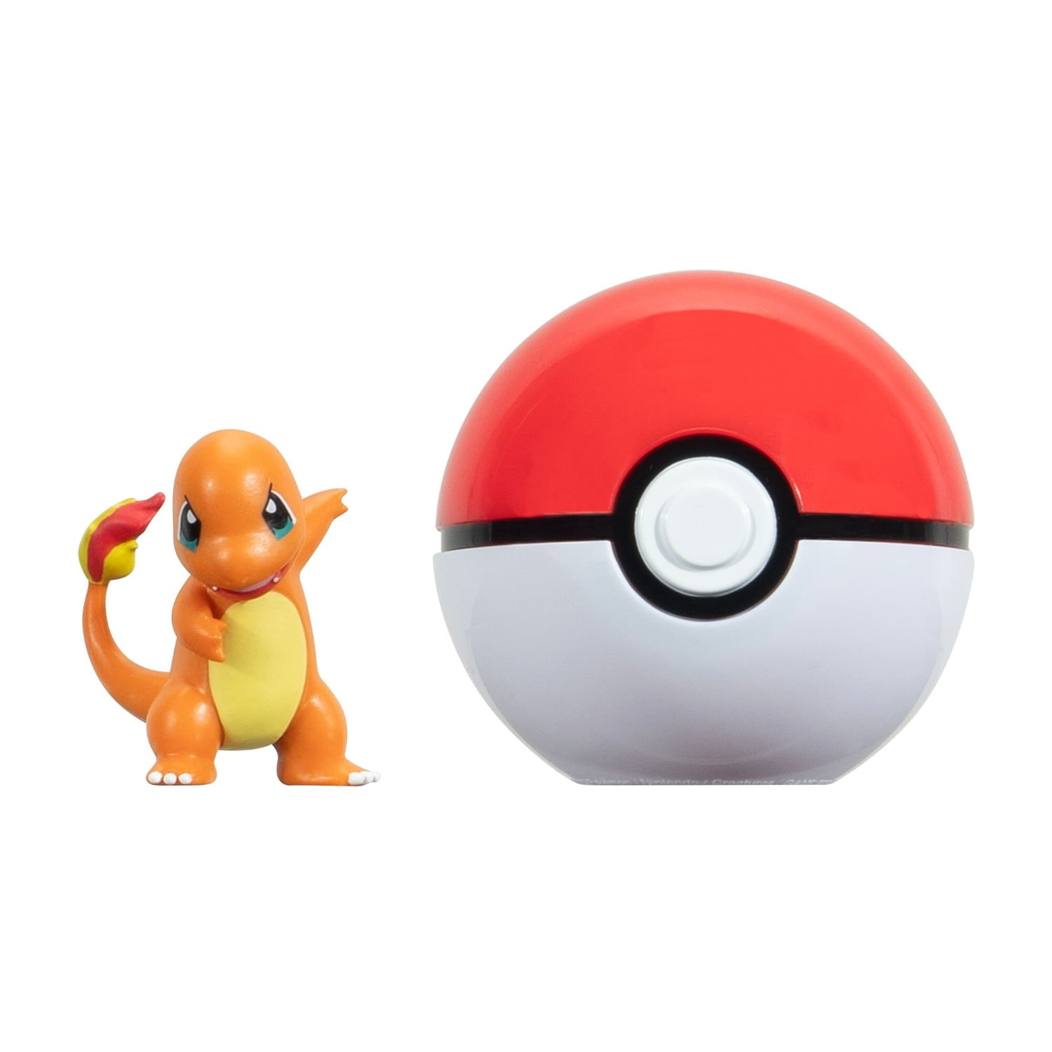 Pokebola con Figura Charmander Pokemon