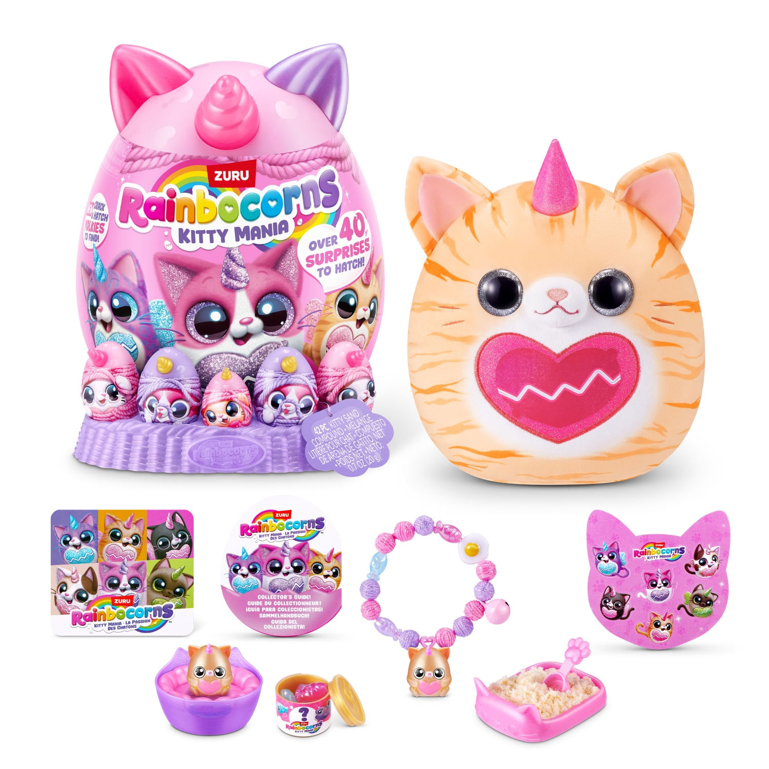 Peluche Sorpresa Kitty Mania Rainbocorns
