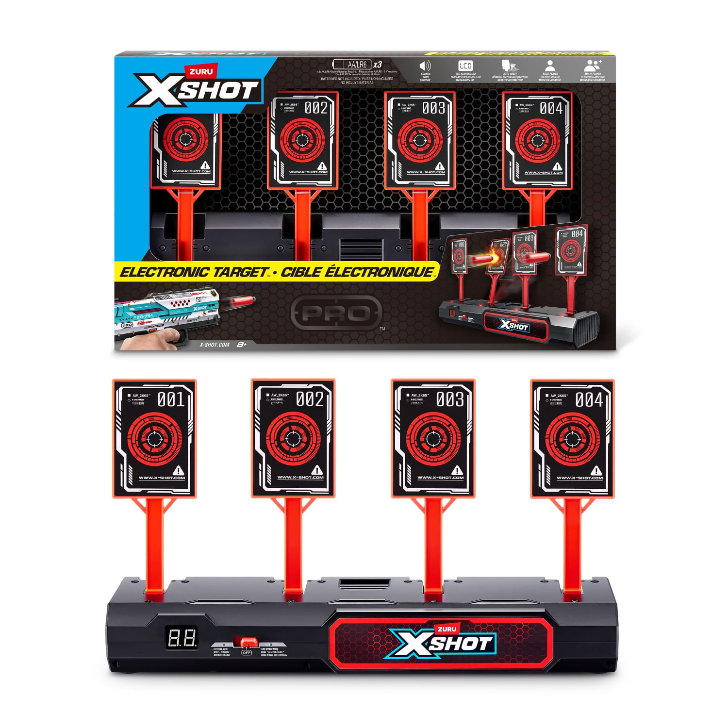 Kit de Juego X-Shot Objetivo Electrónico