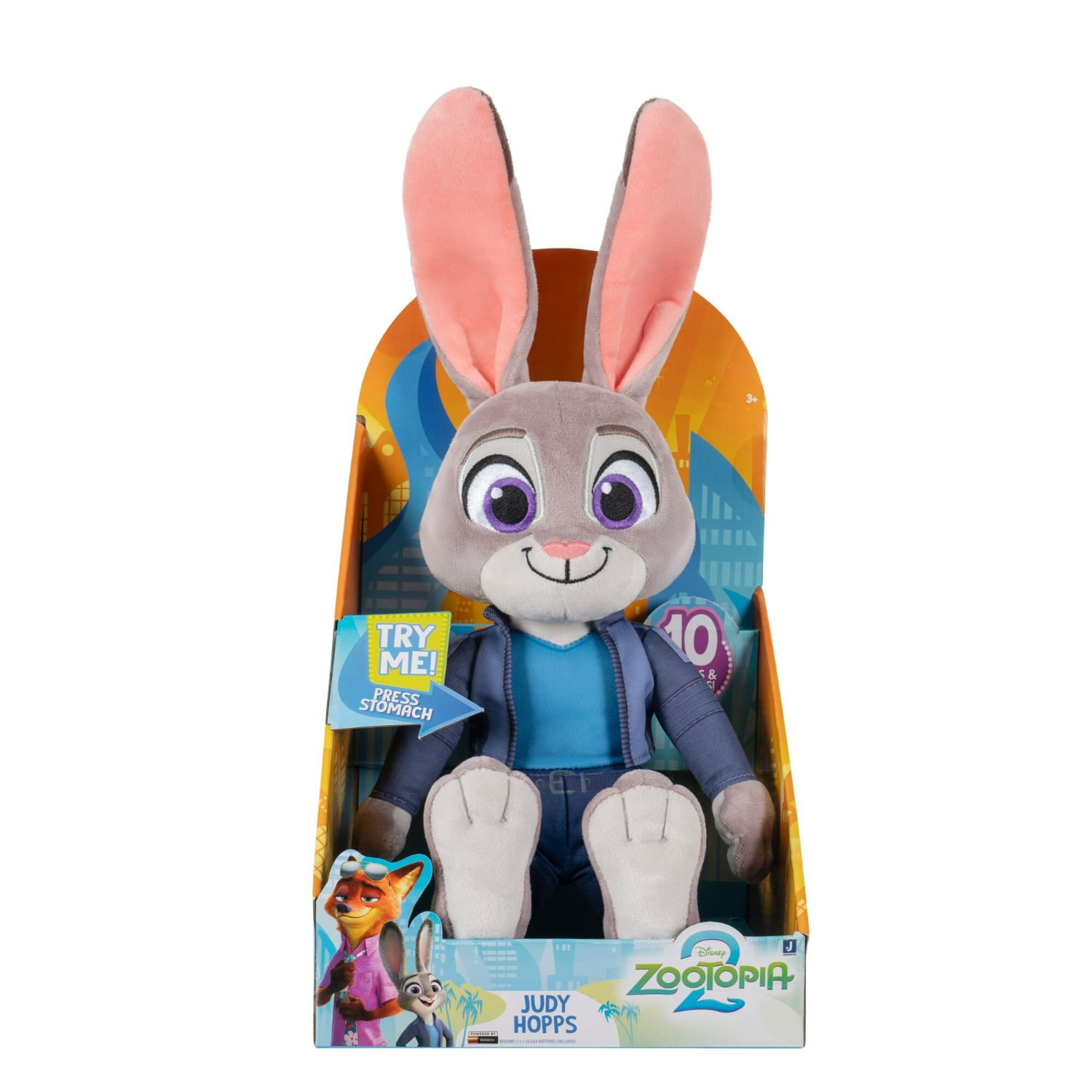 Peluche Zootopia Judy Hopps con Sonidos 35cm